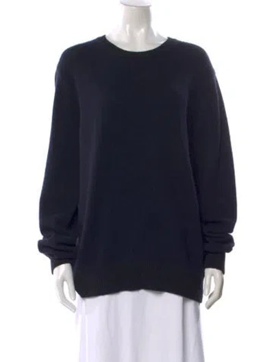 Pre-owned Rag & Bone Crew Neck Sweater In Black