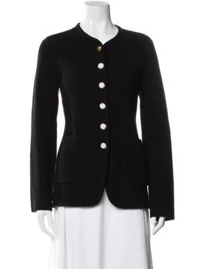 Pre-owned Rag & Bone Crew Neck Sweater In Black