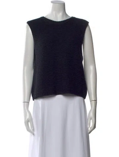 Pre-owned Rag & Bone Crew Neck Sweater In Black