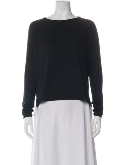 Pre-owned Rag & Bone Crew Neck Sweater In Black