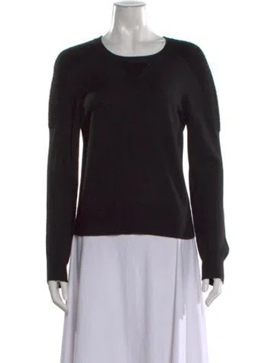 Pre-owned Rag & Bone Crew Neck Sweater In Black