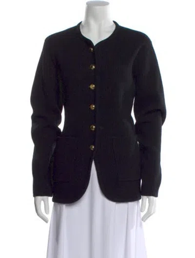 Pre-owned Rag & Bone Crew Neck Sweater In Black