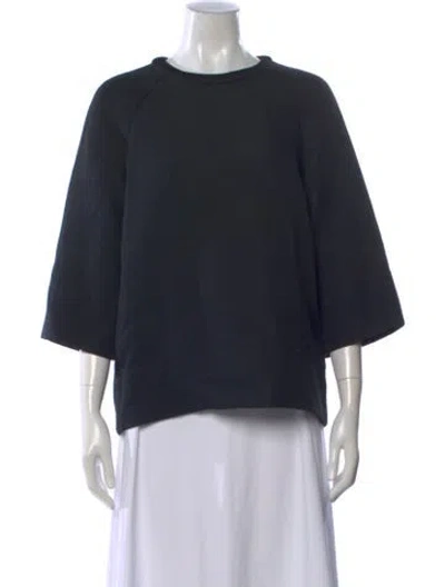Pre-owned Rag & Bone Crew Neck Sweater In Black