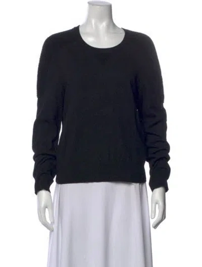 Pre-owned Rag & Bone Crew Neck Sweater In Black