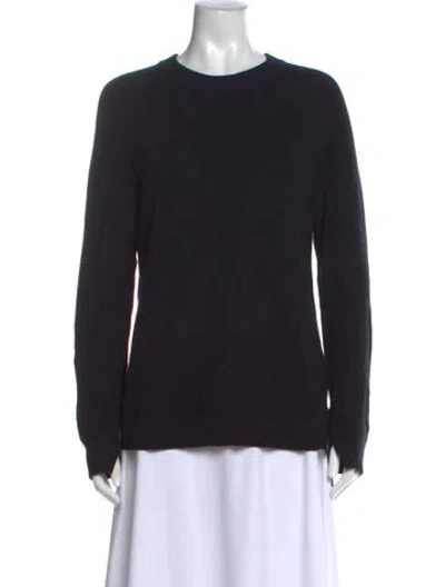 Pre-owned Rag & Bone Crew Neck Sweater In Black