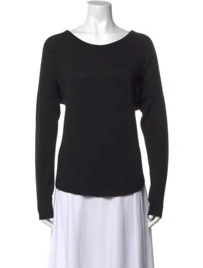 Pre-owned Rag & Bone Crew Neck Sweater In Black