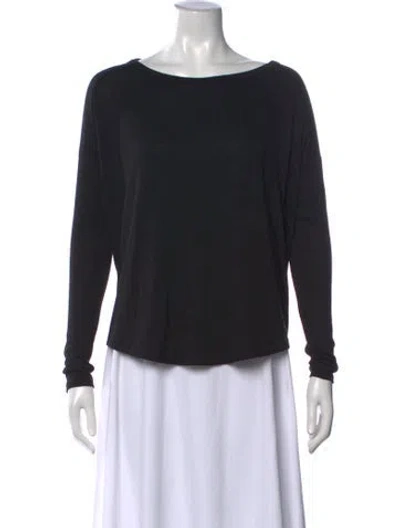 Pre-owned Rag & Bone Crew Neck Sweater In Black