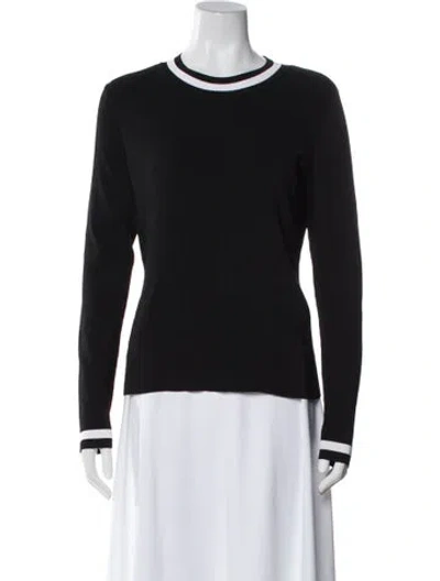 Pre-owned Rag & Bone Crew Neck Sweater In Black
