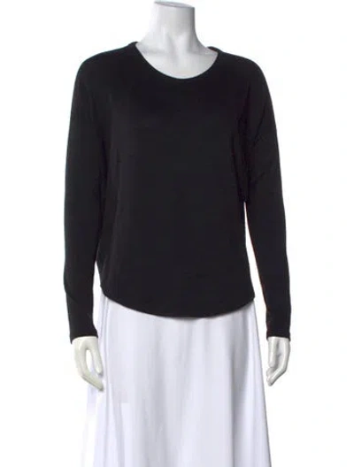 Pre-owned Rag & Bone Crew Neck Sweater In Black