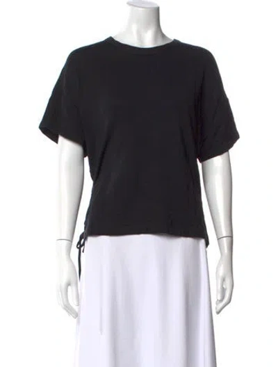 Pre-owned Rag & Bone Crew Neck Sweater In Black