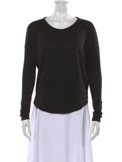 Pre-owned Rag & Bone Crew Neck Sweater In Black