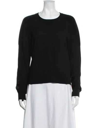 Pre-owned Rag & Bone Crew Neck Sweater In Black