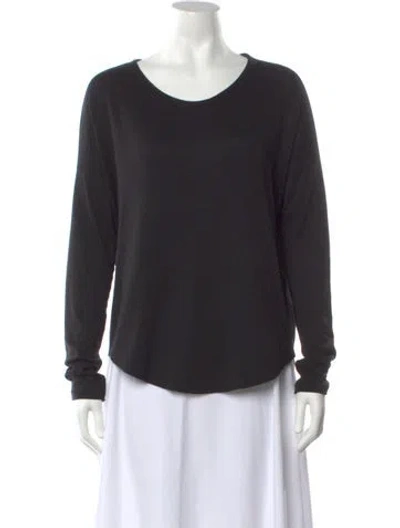 Pre-owned Rag & Bone Crew Neck Sweater In Black