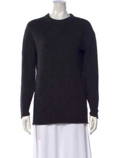 Pre-owned Rag & Bone Crew Neck Sweater In Black