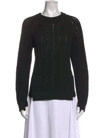 Pre-owned Rag & Bone Crew Neck Sweater In Black