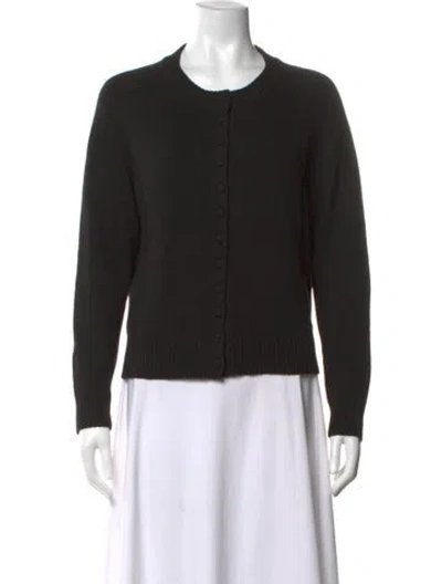 Pre-owned Rag & Bone Crew Neck Sweater In Black