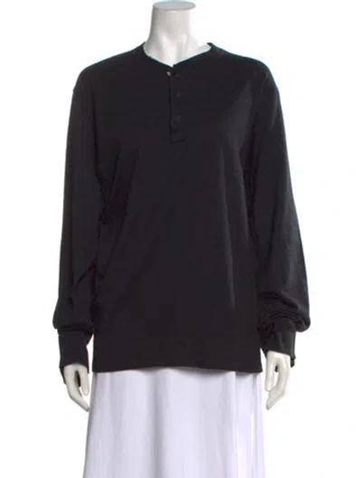 Pre-owned Rag & Bone Crew Neck Sweater In Black
