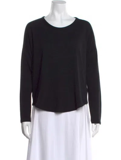 Pre-owned Rag & Bone Crew Neck Sweater In Black
