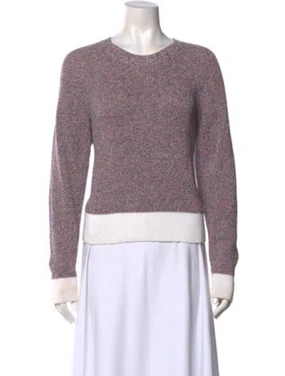 Pre-owned Rag & Bone Crew Neck Sweater In Blue