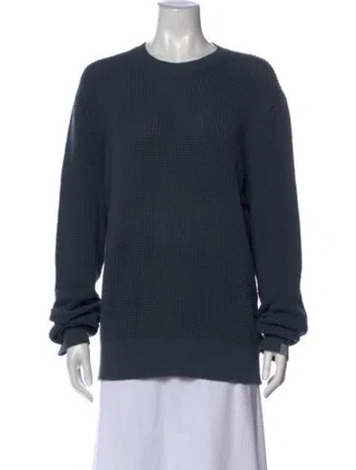 Pre-owned Rag & Bone Crew Neck Sweater In Blue