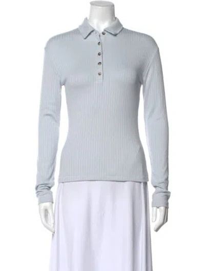 Pre-owned Rag & Bone Crew Neck Sweater In Blue