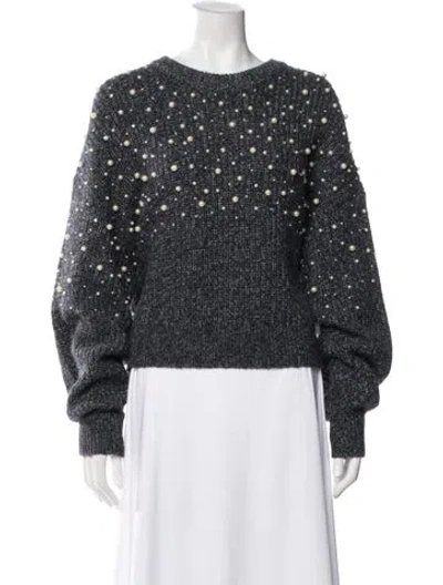 Pre-owned Rag & Bone Crew Neck Sweater In Blue