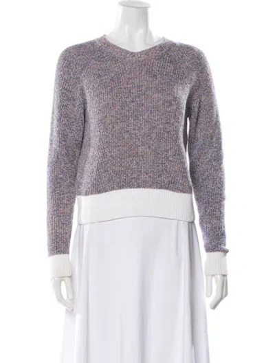 Pre-owned Rag & Bone Crew Neck Sweater In Blue