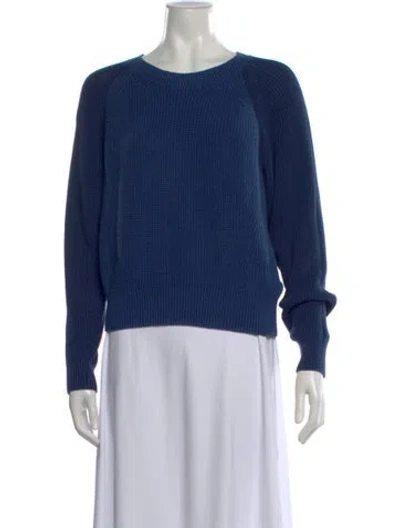Pre-owned Rag & Bone Crew Neck Sweater In Blue