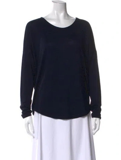 Pre-owned Rag & Bone Crew Neck Sweater In Blue