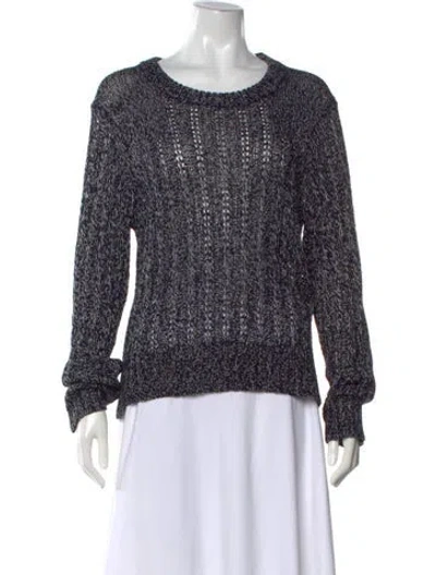 Pre-owned Rag & Bone Crew Neck Sweater In Blue