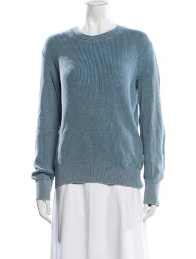 Pre-owned Rag & Bone Crew Neck Sweater In Blue
