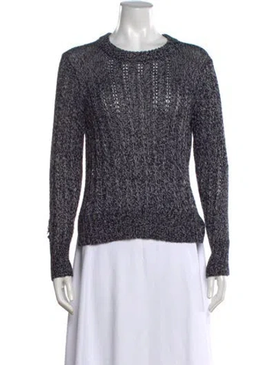 Pre-owned Rag & Bone Crew Neck Sweater In Blue