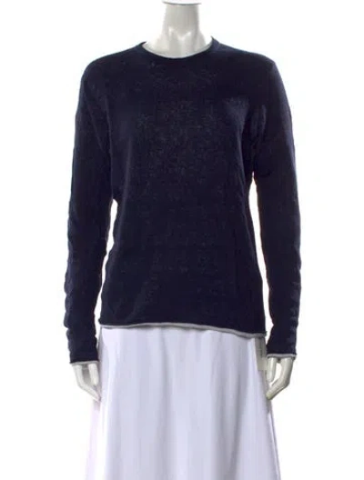Pre-owned Rag & Bone Crew Neck Sweater In Blue