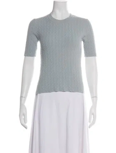 Pre-owned Rag & Bone Crew Neck Sweater In Blue