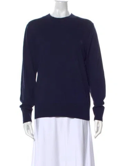 Pre-owned Rag & Bone Crew Neck Sweater In Blue