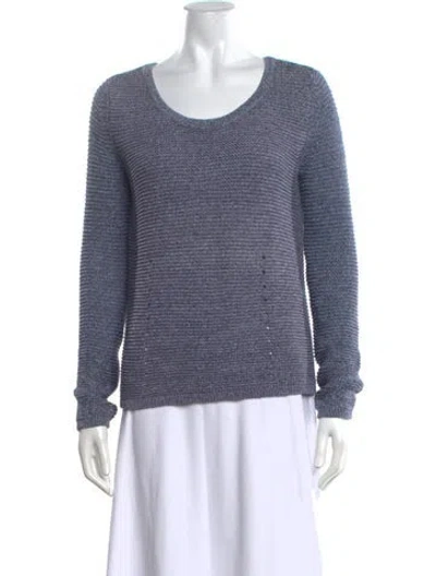 Pre-owned Rag & Bone Crew Neck Sweater In Blue