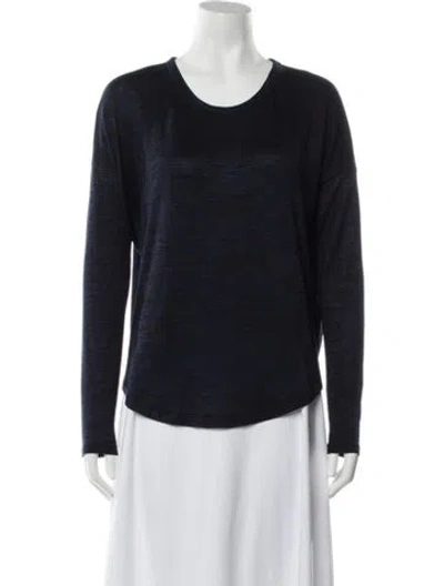 Pre-owned Rag & Bone Crew Neck Sweater In Blue
