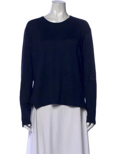 Pre-owned Rag & Bone Crew Neck Sweater In Blue