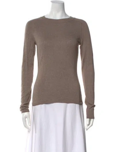 Pre-owned Rag & Bone Crew Neck Sweater In Brown