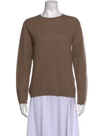 Pre-owned Rag & Bone Crew Neck Sweater In Brown