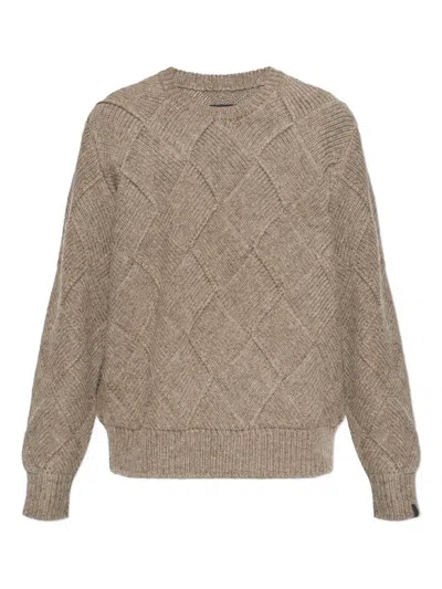 Rag & Bone Crew-neck Sweater In Gold