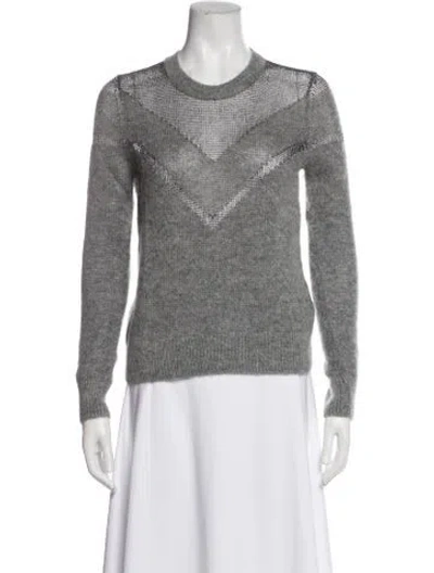 Pre-owned Rag & Bone Crew Neck Sweater In Gray