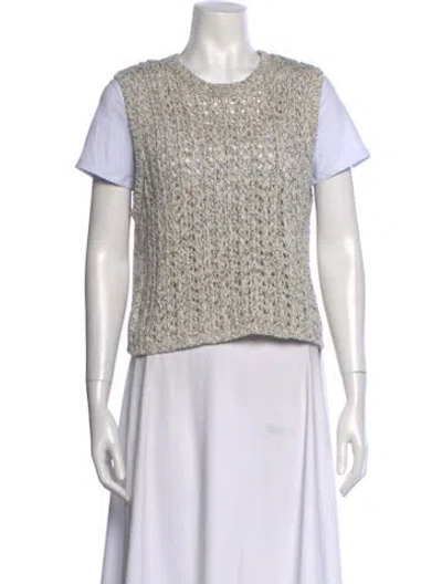 Pre-owned Rag & Bone Crew Neck Sweater In Gray