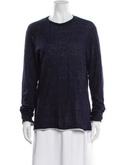 Pre-owned Rag & Bone Crew Neck Sweater In Gray