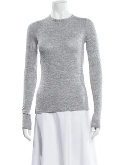 Pre-owned Rag & Bone Crew Neck Sweater In Gray