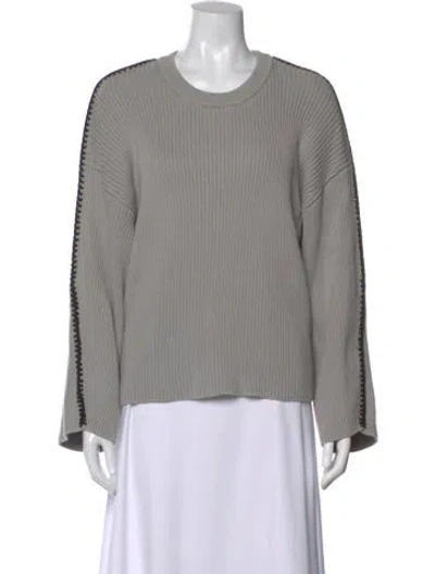 Pre-owned Rag & Bone Crew Neck Sweater In Gray