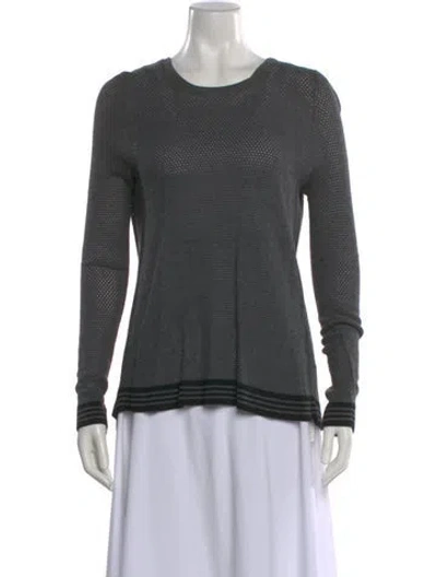 Pre-owned Rag & Bone Crew Neck Sweater In Gray