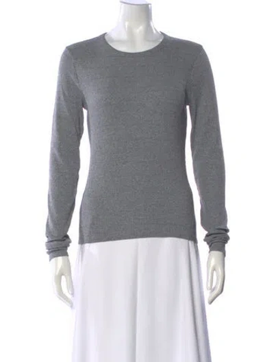 Pre-owned Rag & Bone Crew Neck Sweater In Gray