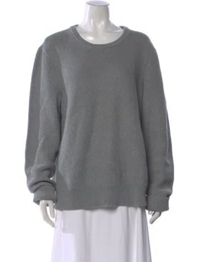 Pre-owned Rag & Bone Crew Neck Sweater In Gray