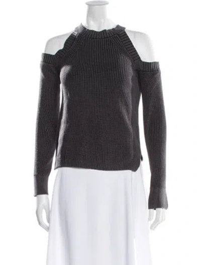 Pre-owned Rag & Bone Crew Neck Sweater In Gray